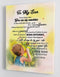 To My Son - From Mom - Sunflower Framed Canvas Gift MS010 - DivesArt LLC